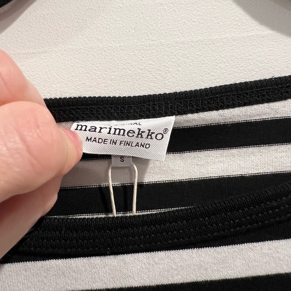 NWT Marimekko tasaraita striped Elo tunic - Picture 2 of 5